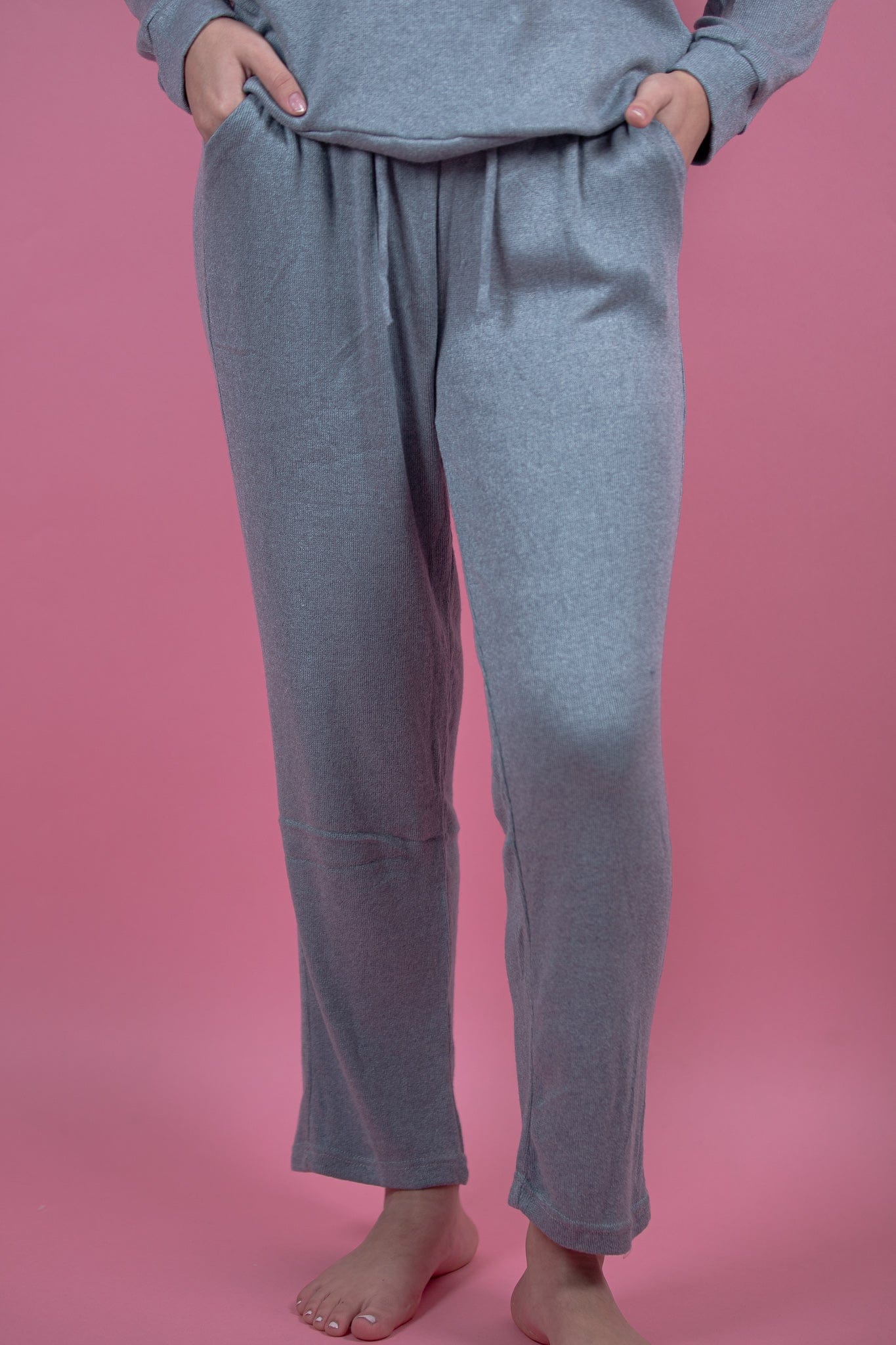 Solid Knit Lounge Pants