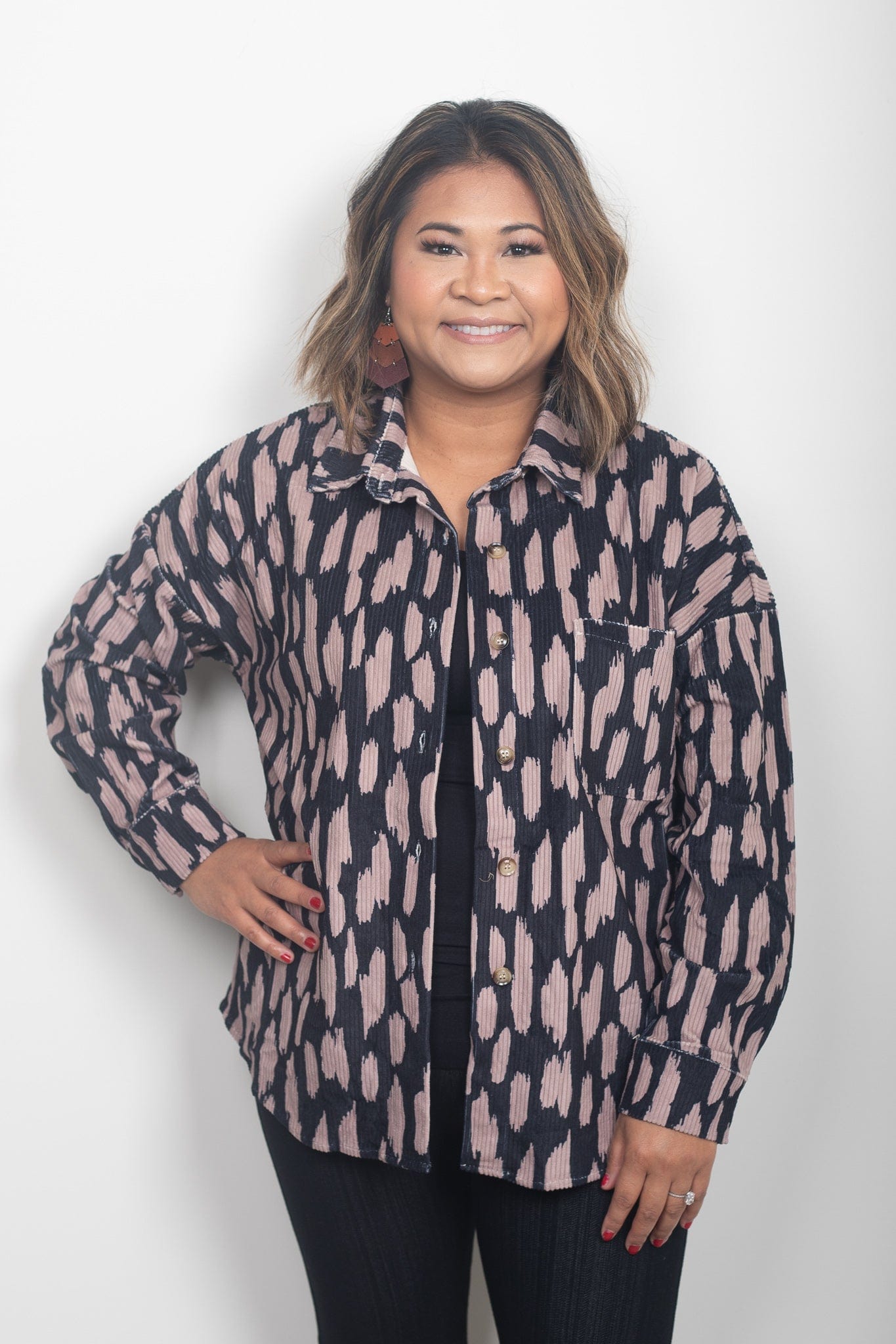 Mocha Mix Corduroy Jacket