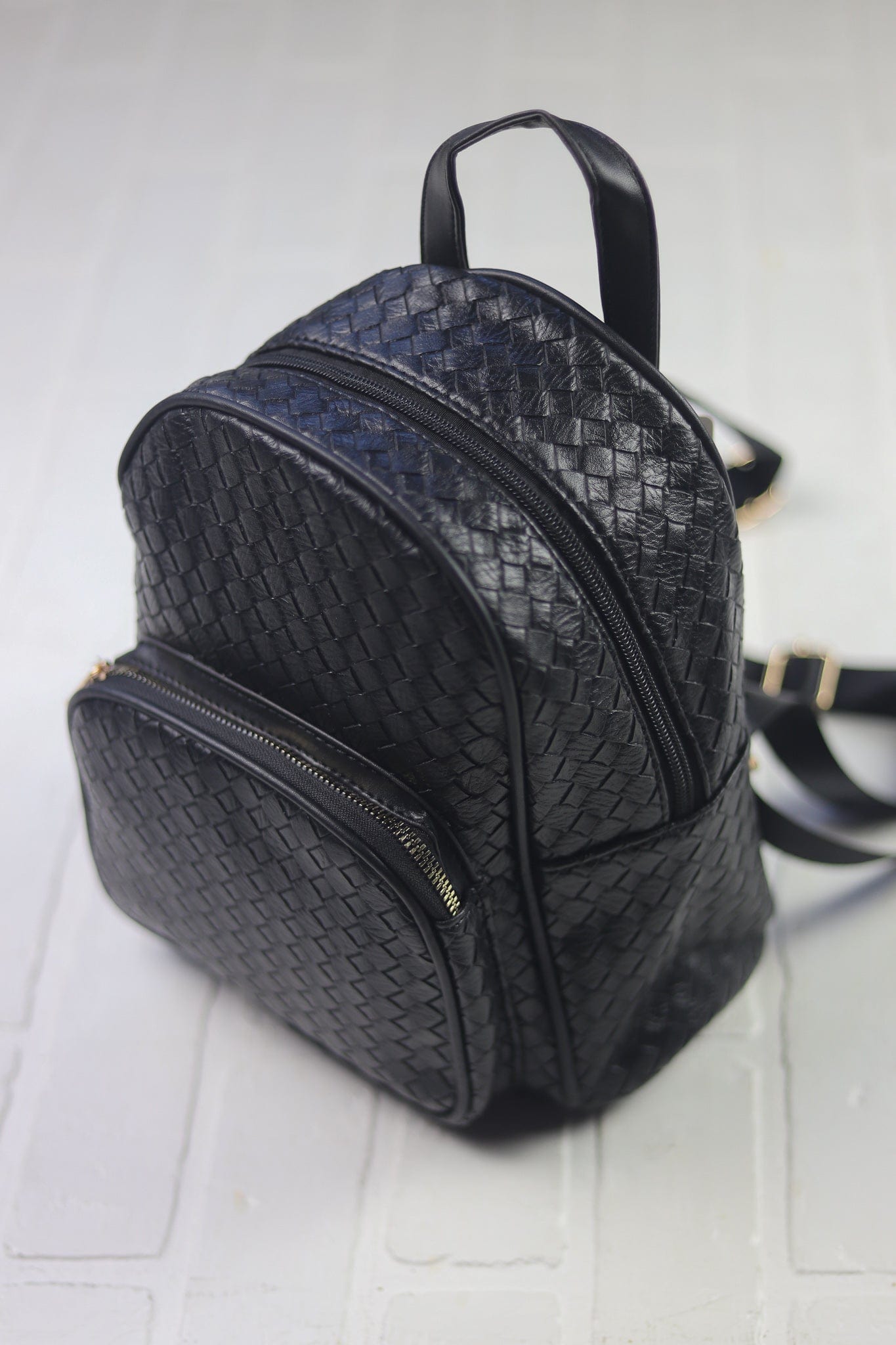Black Wanderer Backpack W/ Wallet