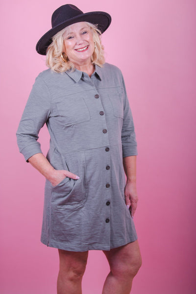 Cactus Cargo Dress