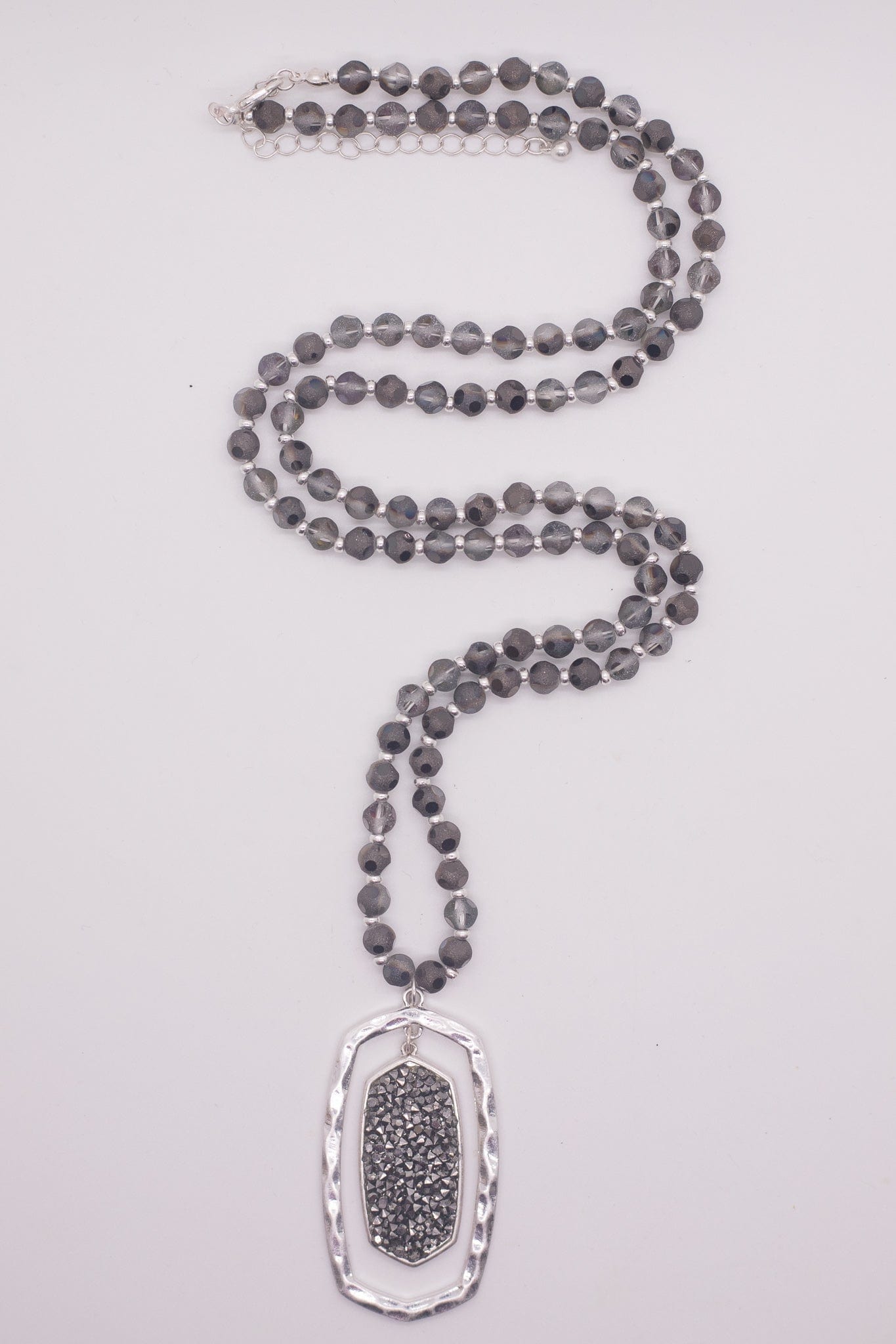 beaded hexagon