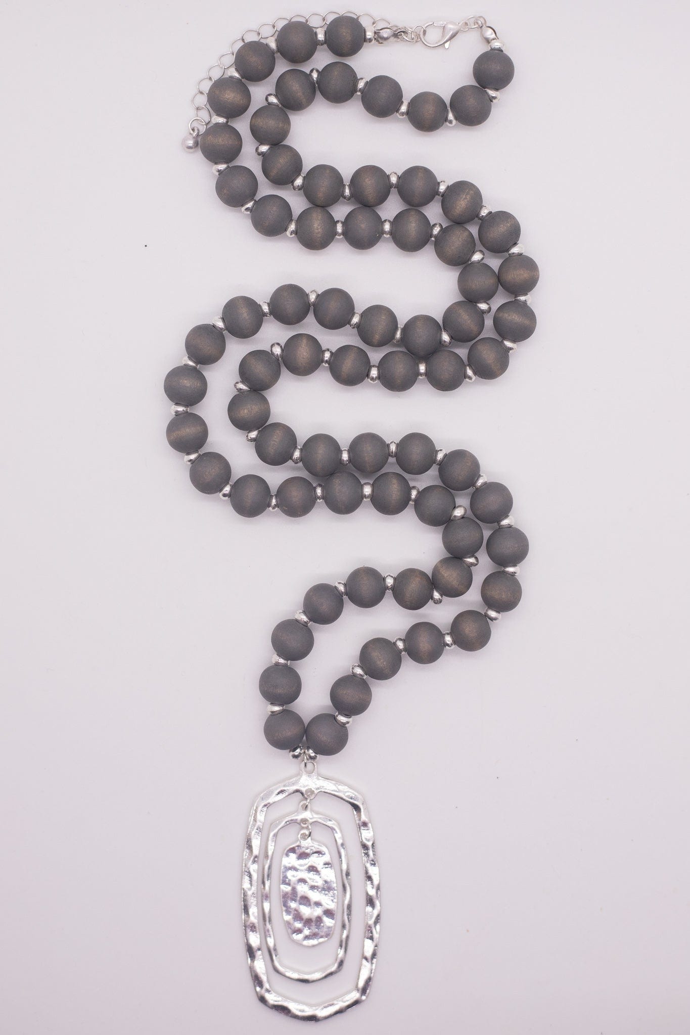 beaded hexagon
