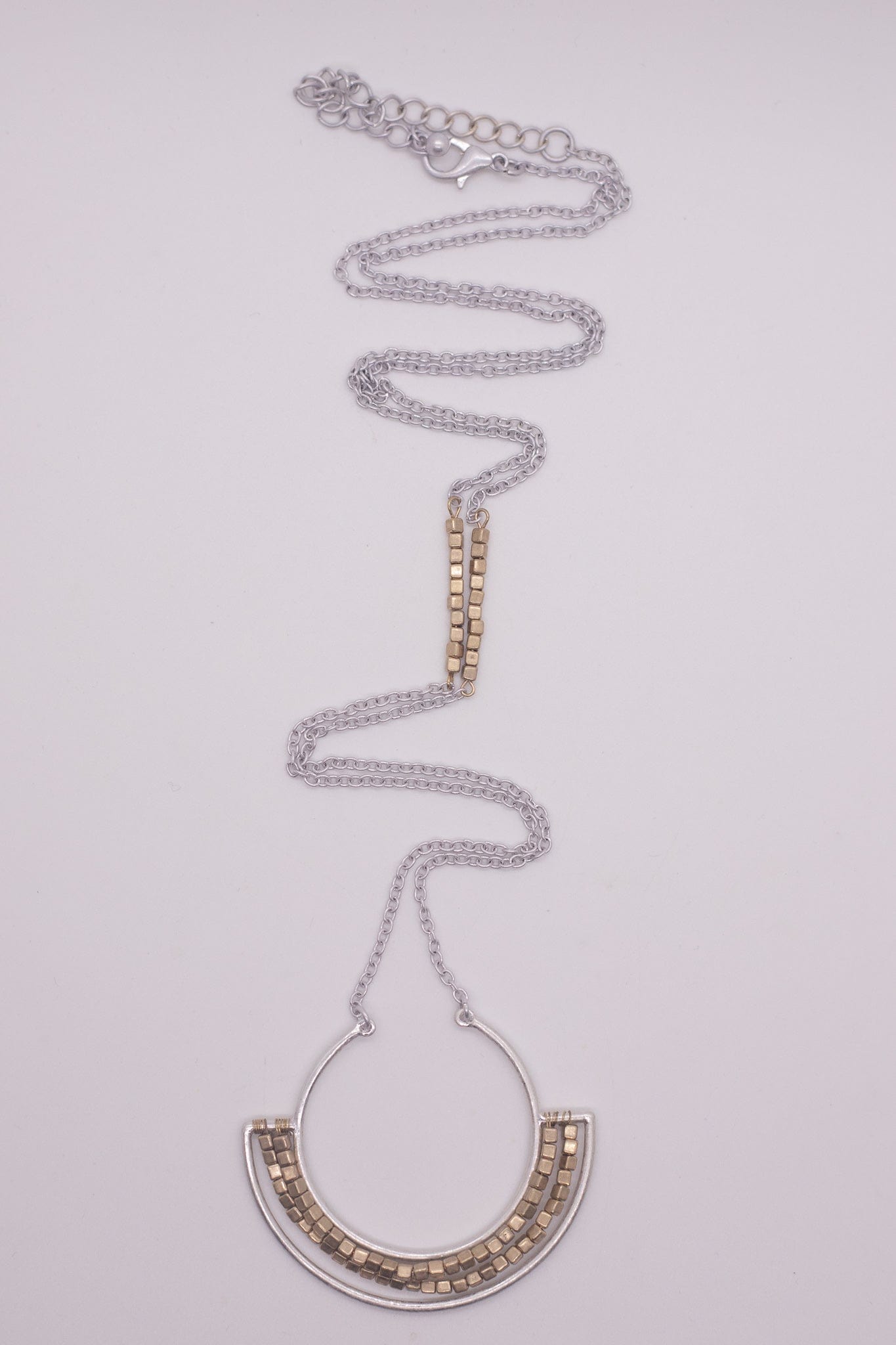 two tone necklace
