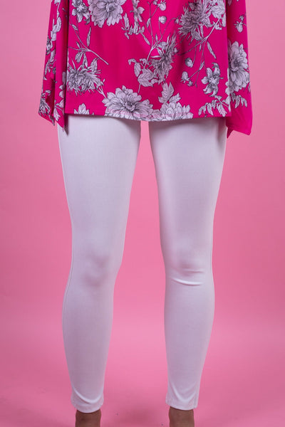 *Limited Edition* White Denim Legging One-Size