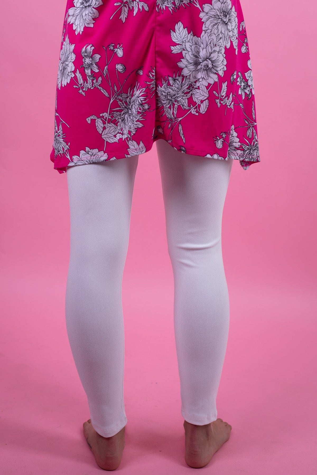 *Limited Edition* White Denim Legging One-Size