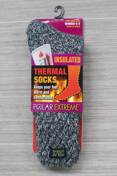 Polar Extreme Heat Women's Textured Marled Socks