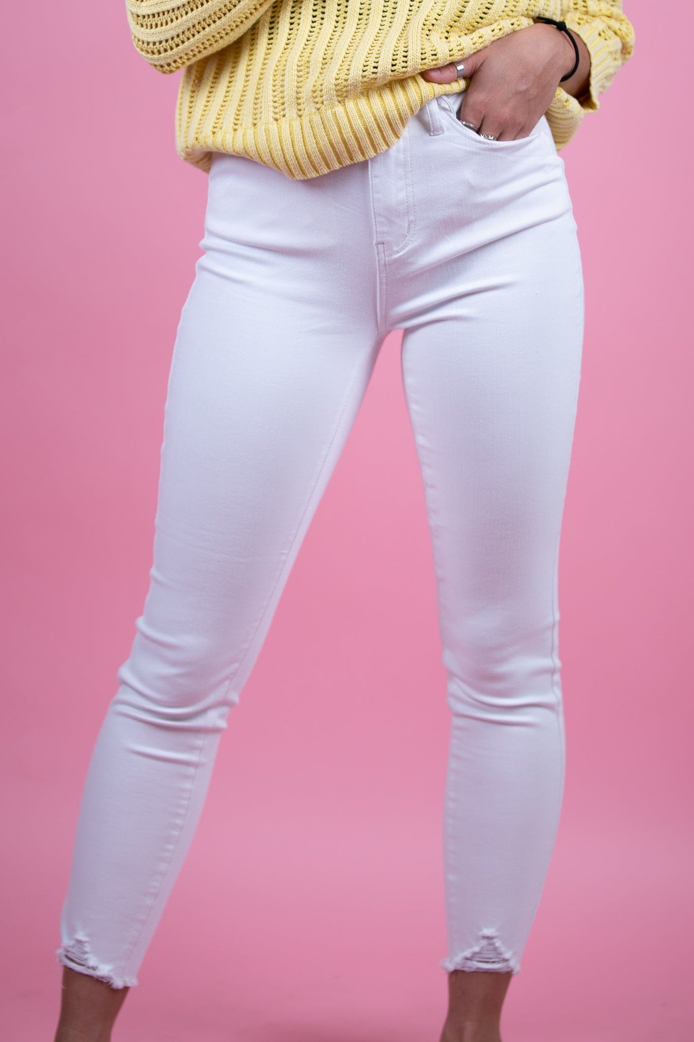 White Skinny Jean