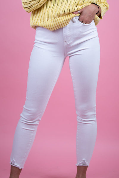 White Skinny Jean