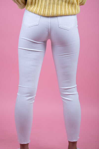 Essential White Skinny Jean