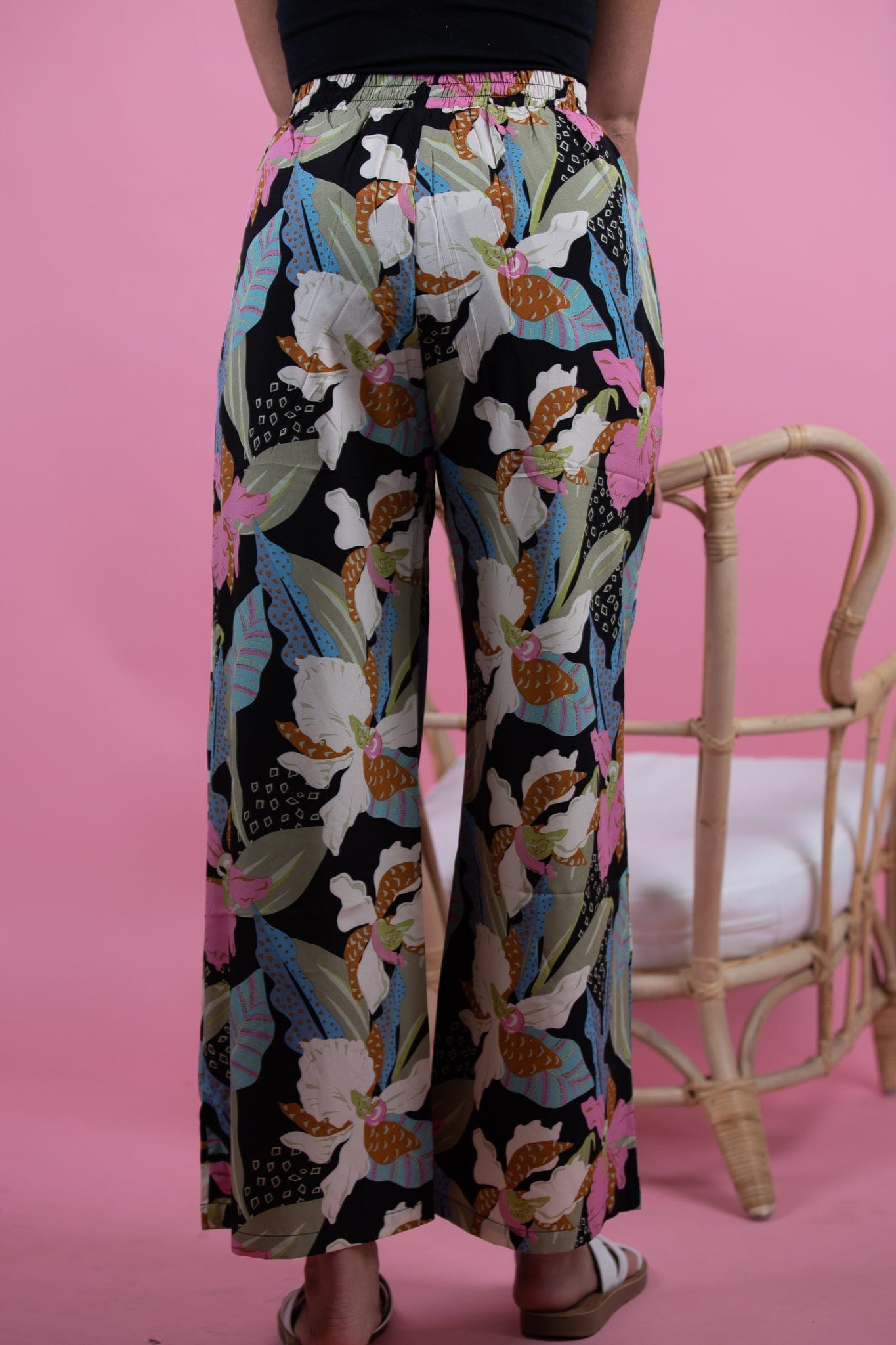 Botanical Wide Leg Pant