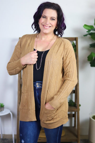 Cable Knit Butter Cardigan