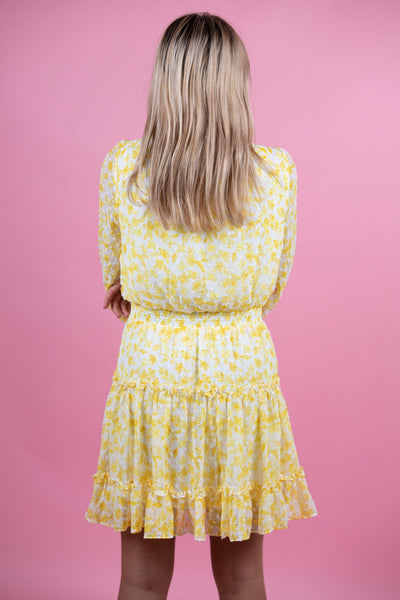 Yellow Tea Party Dress