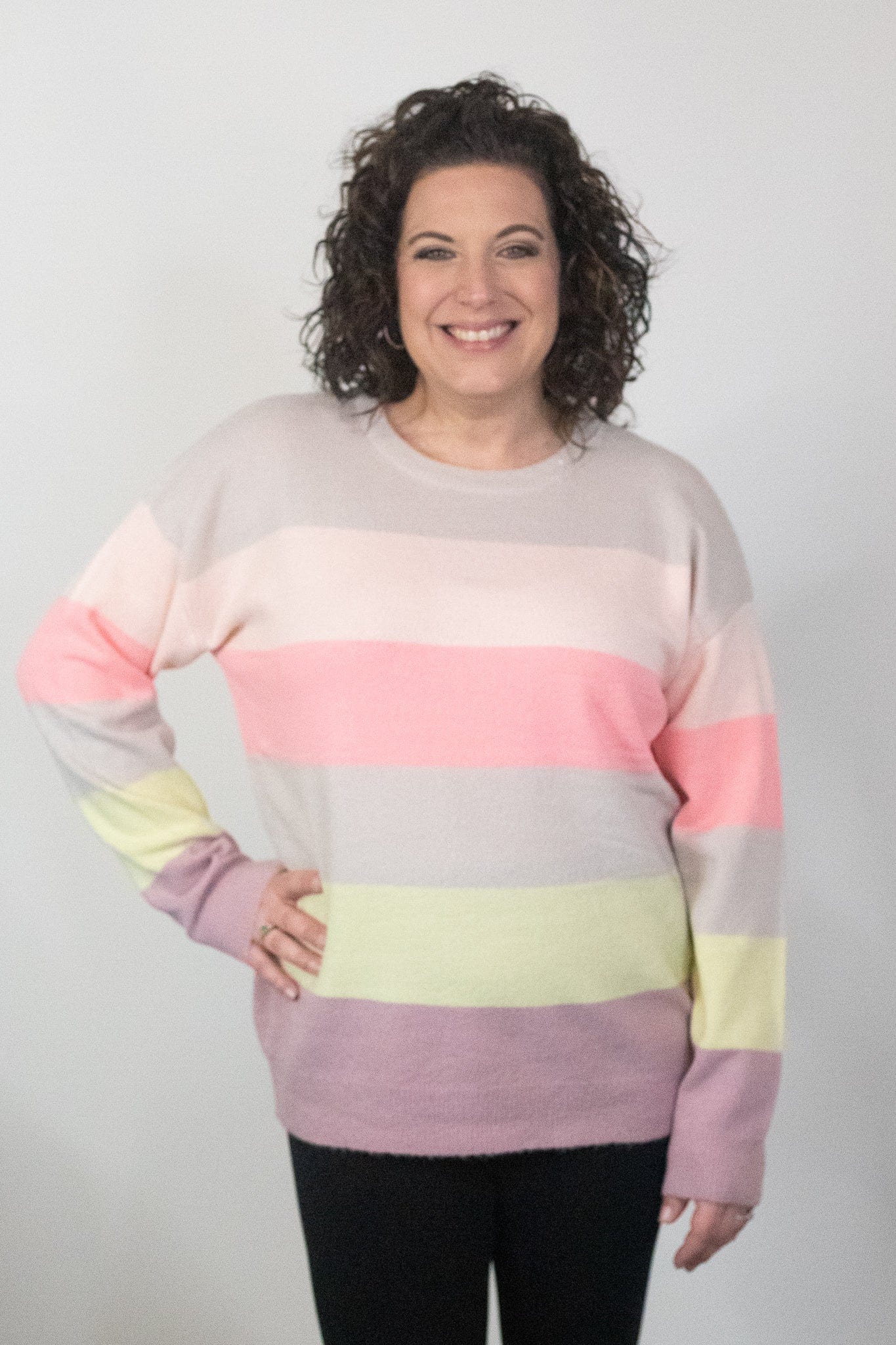 Stripe Sherbet Sweater