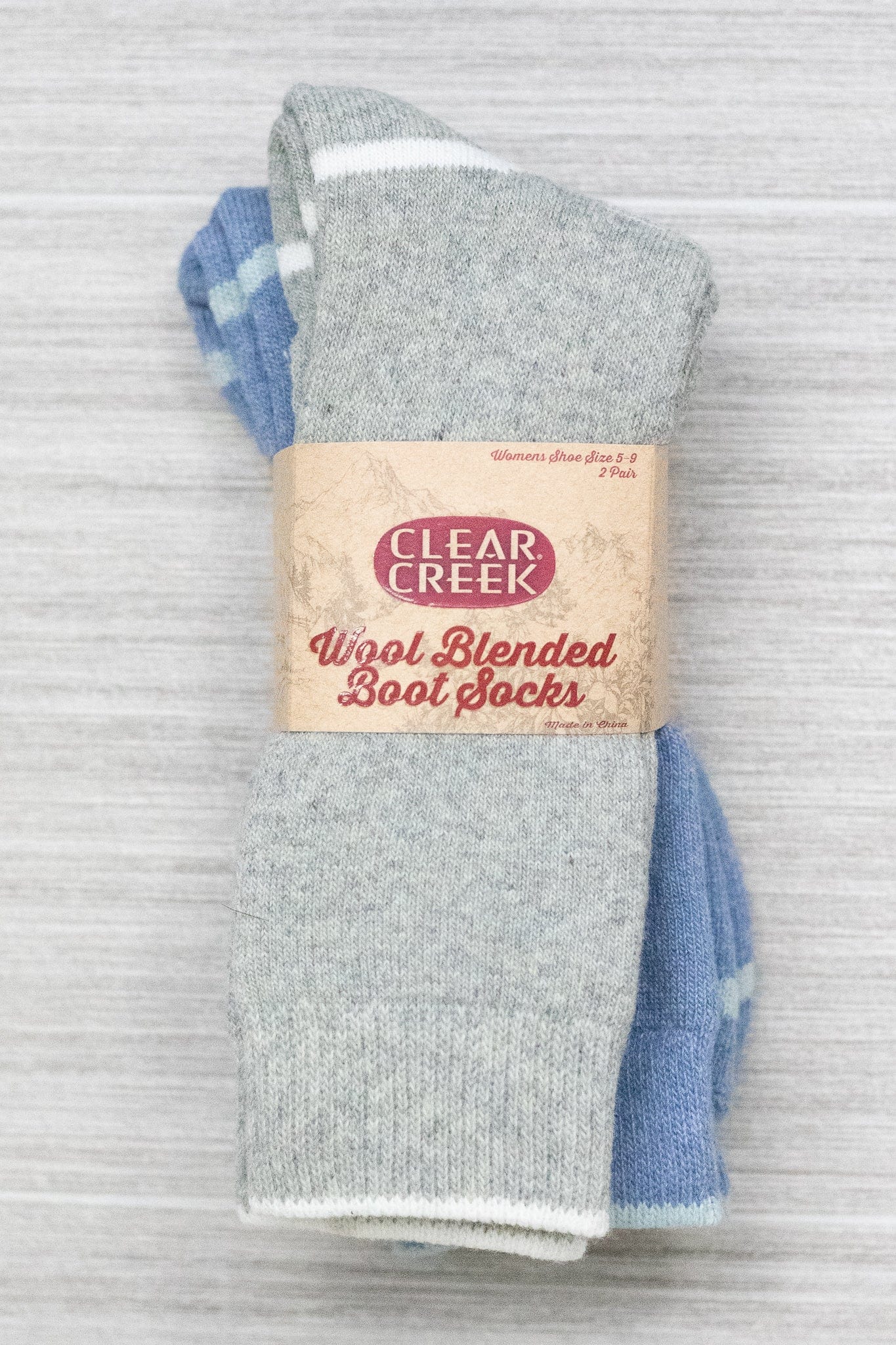 Oatmeal Wool Blend Boot Sock Pack