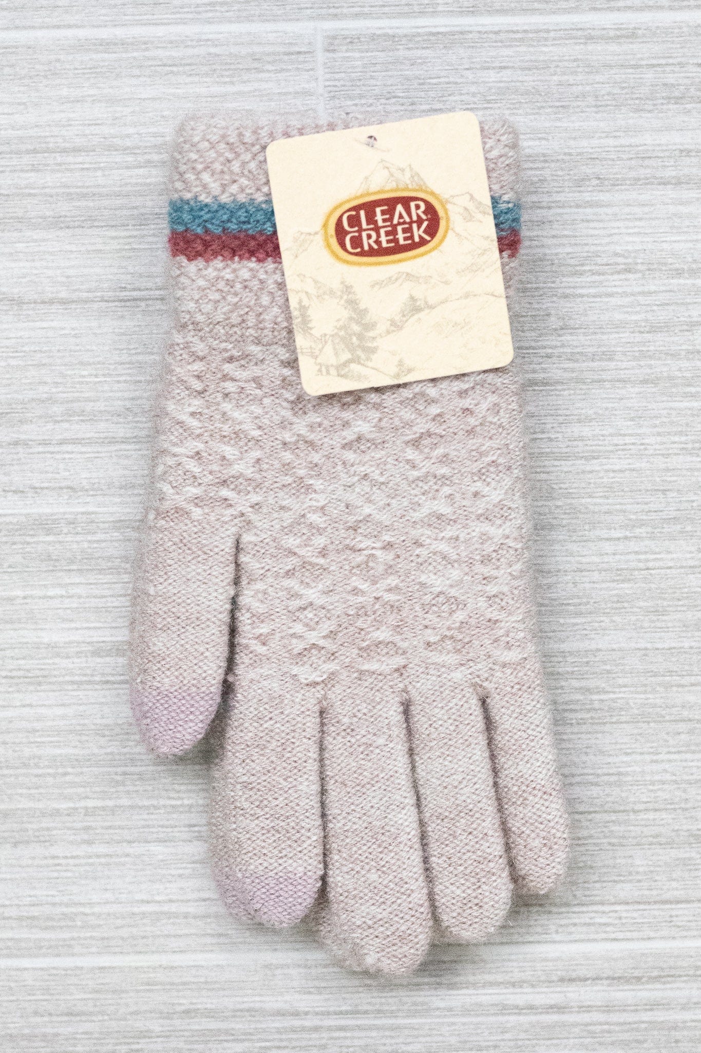 Tan Fashion Texting Glove