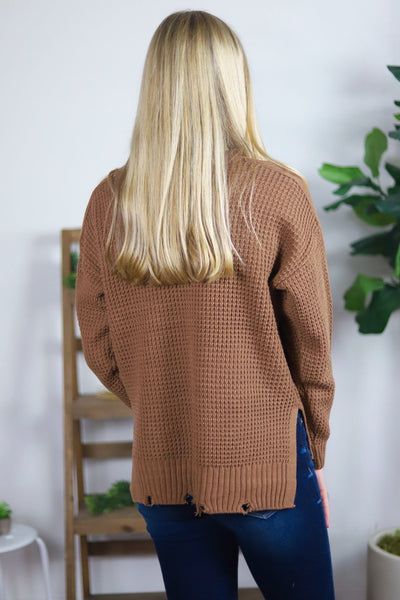 Distressed Sweater