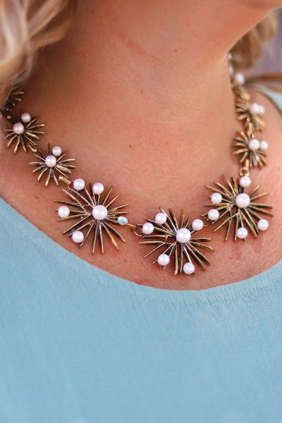 Gold Statement Necklace