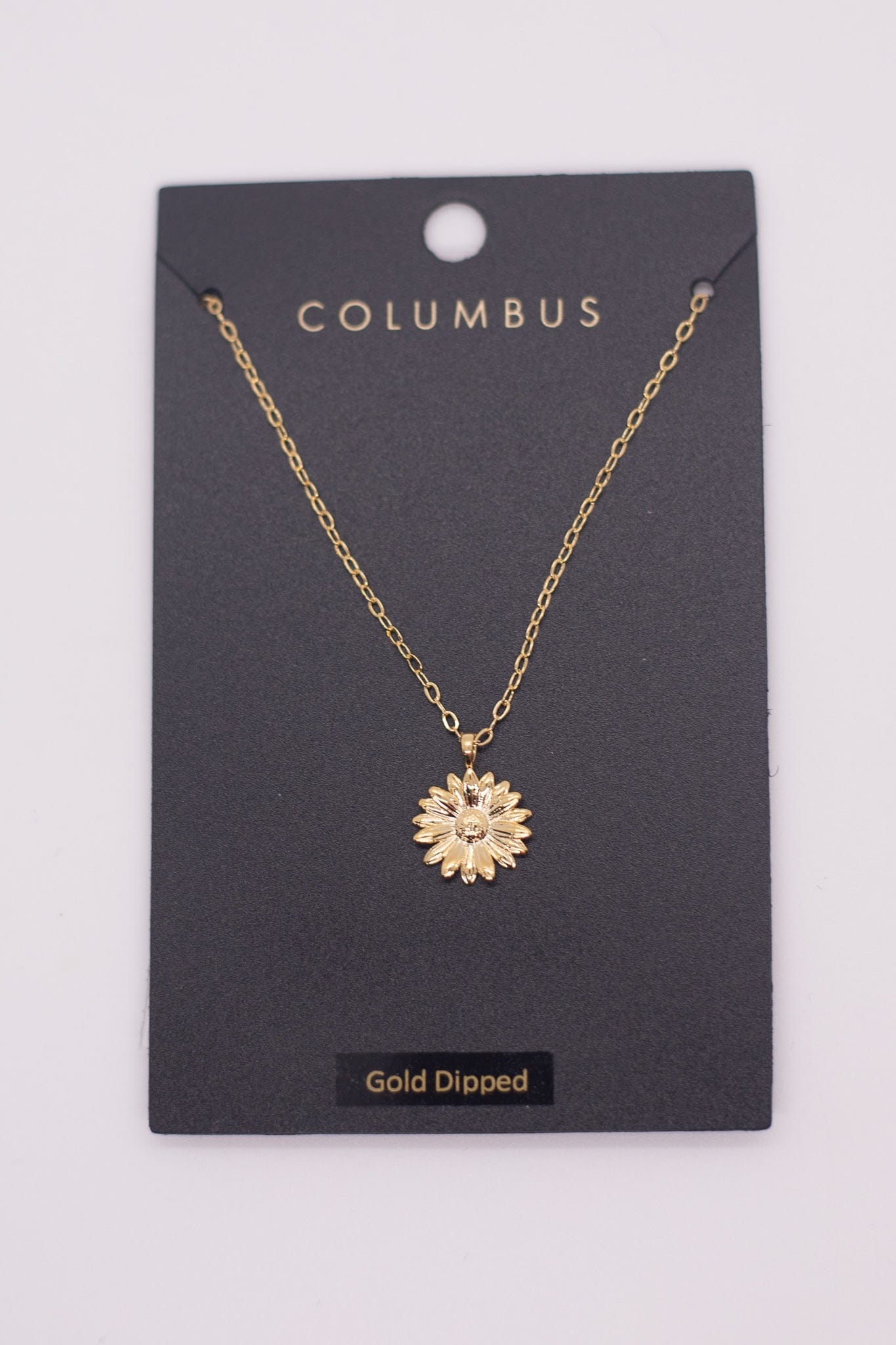 Golden Daisey Necklace