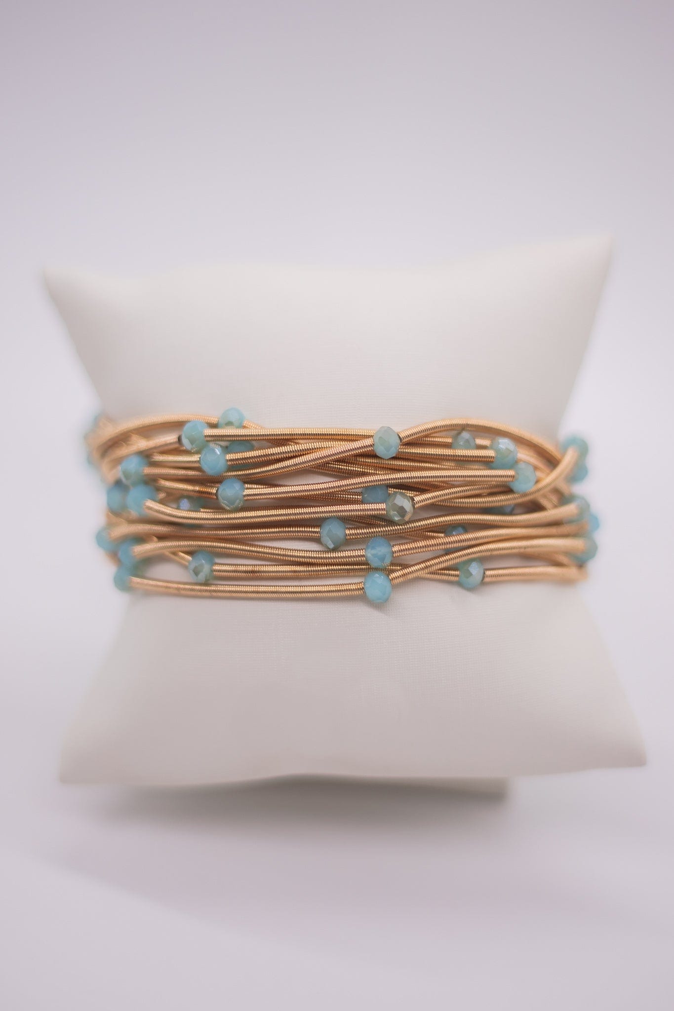 Mint Guitar String Bracelet Set