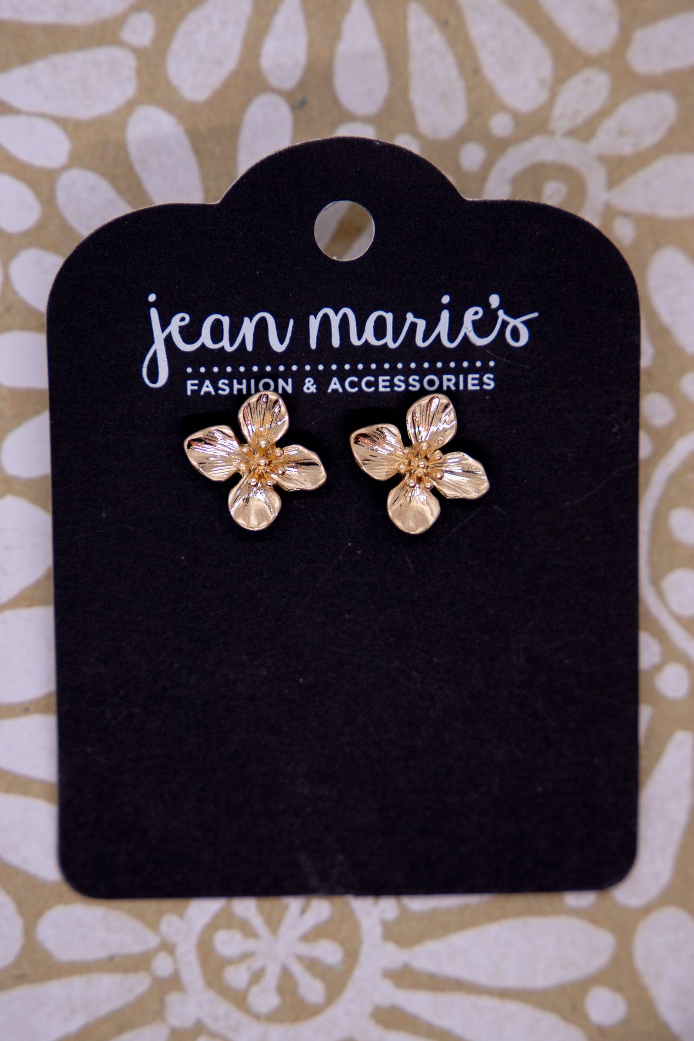 Flor Dorada Studs