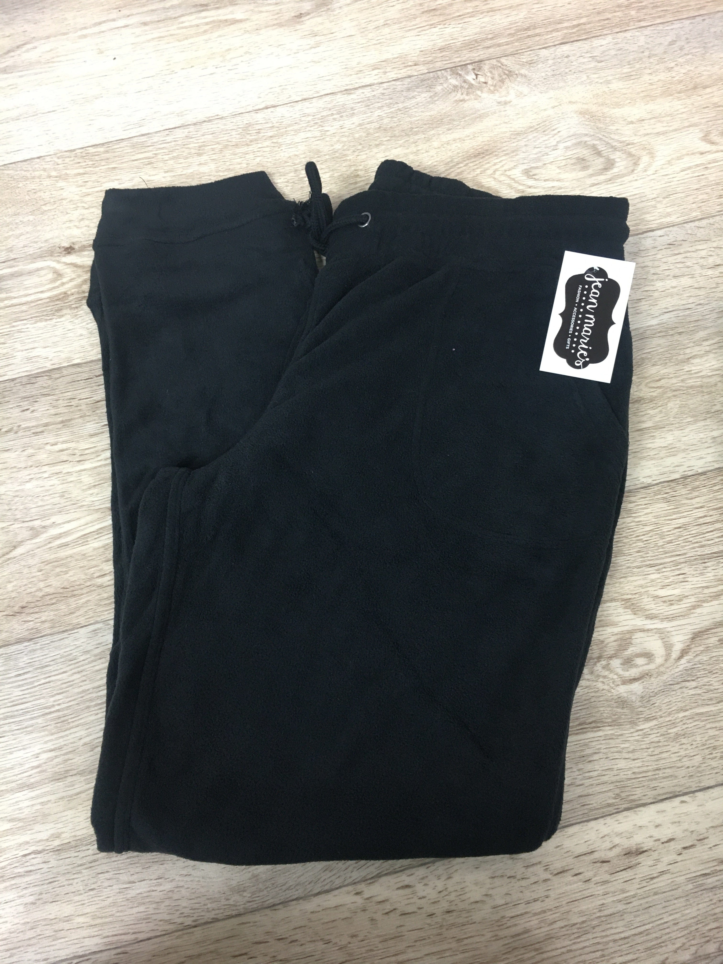 Black Fleece Jogger