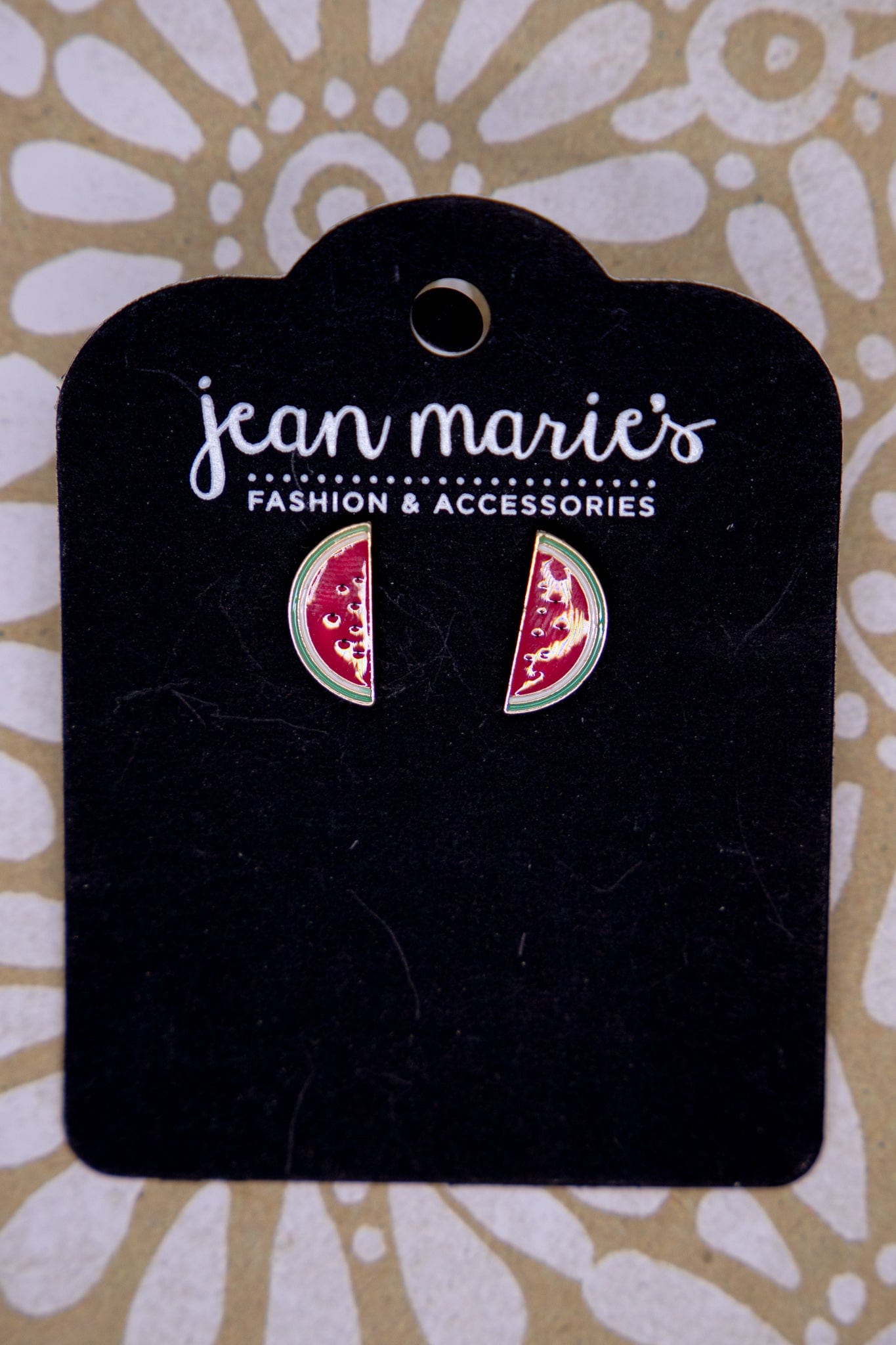 Watermelon Smile Studs