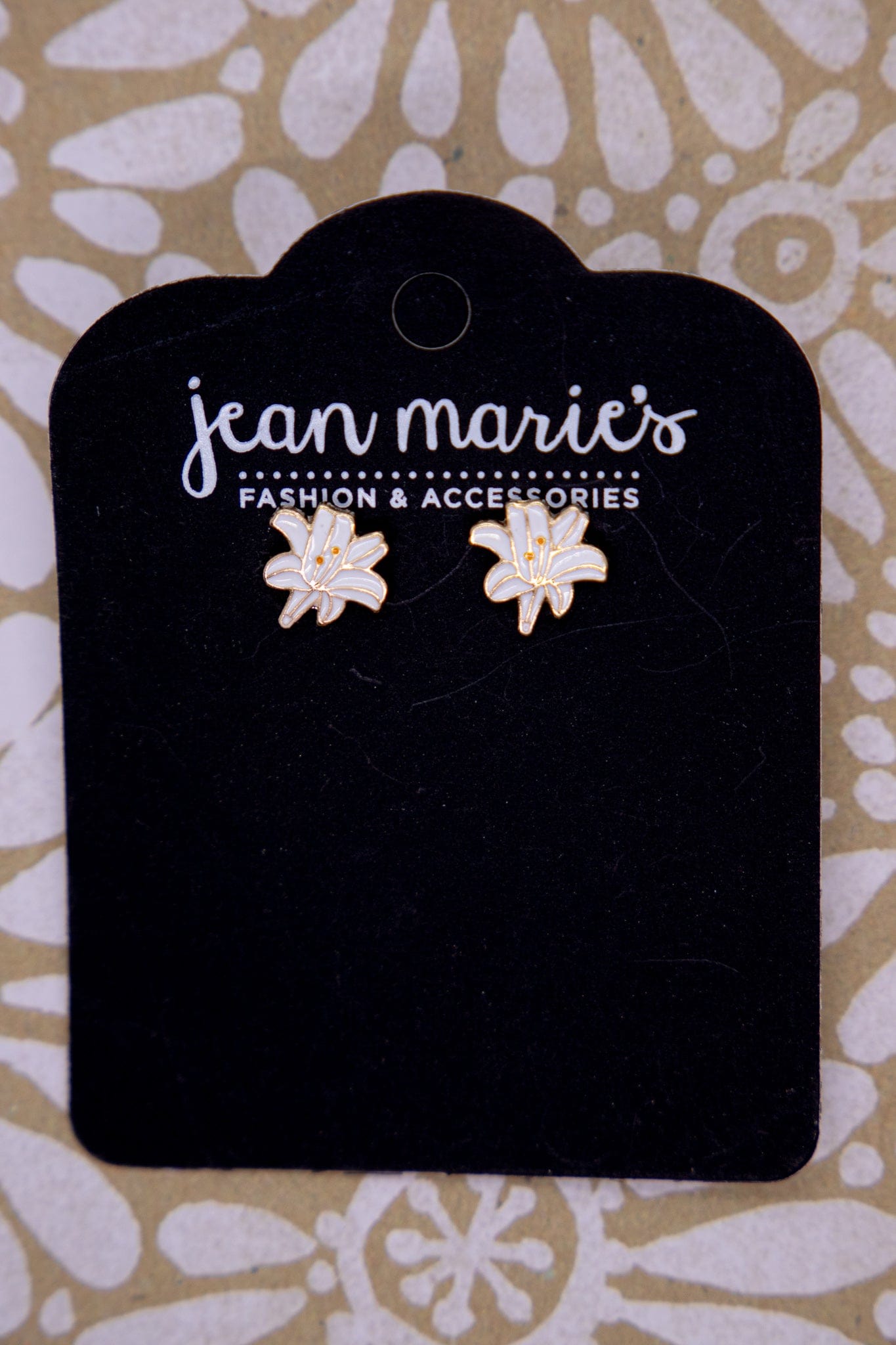 Easter Lily Studs