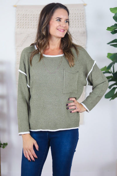 Cozy Popover Sweater
