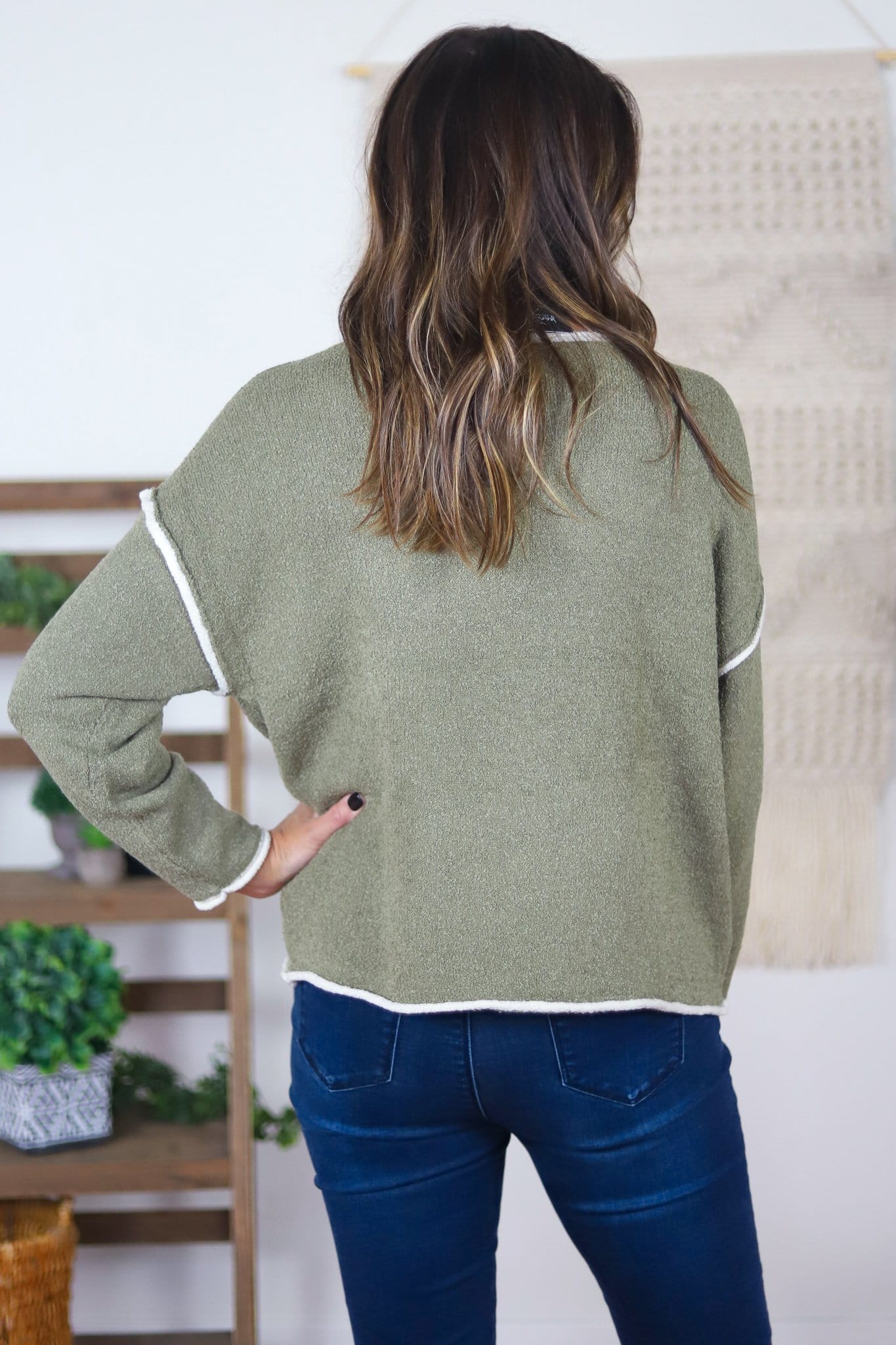 Cozy Popover Sweater