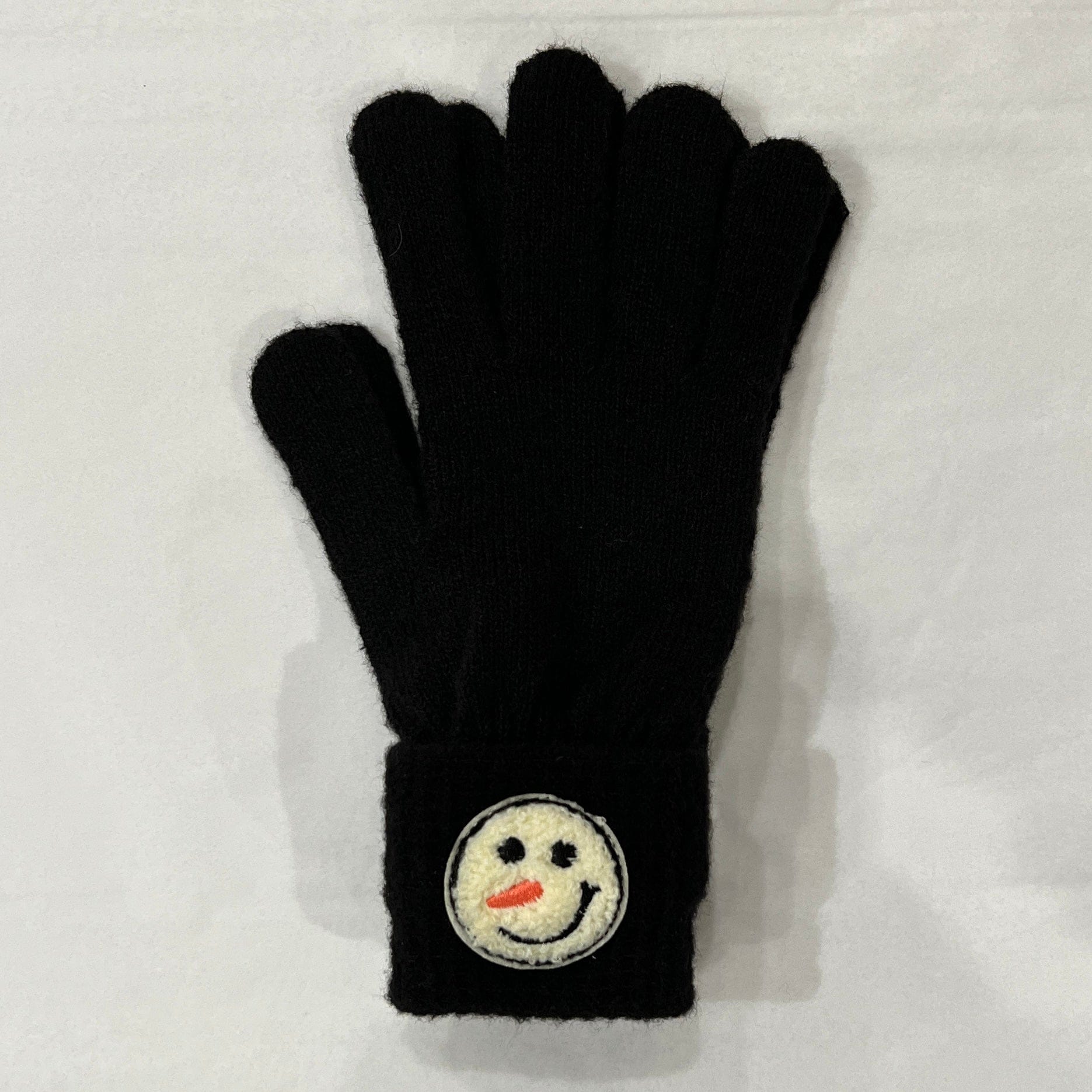 Black Snowman Icon Gloves
