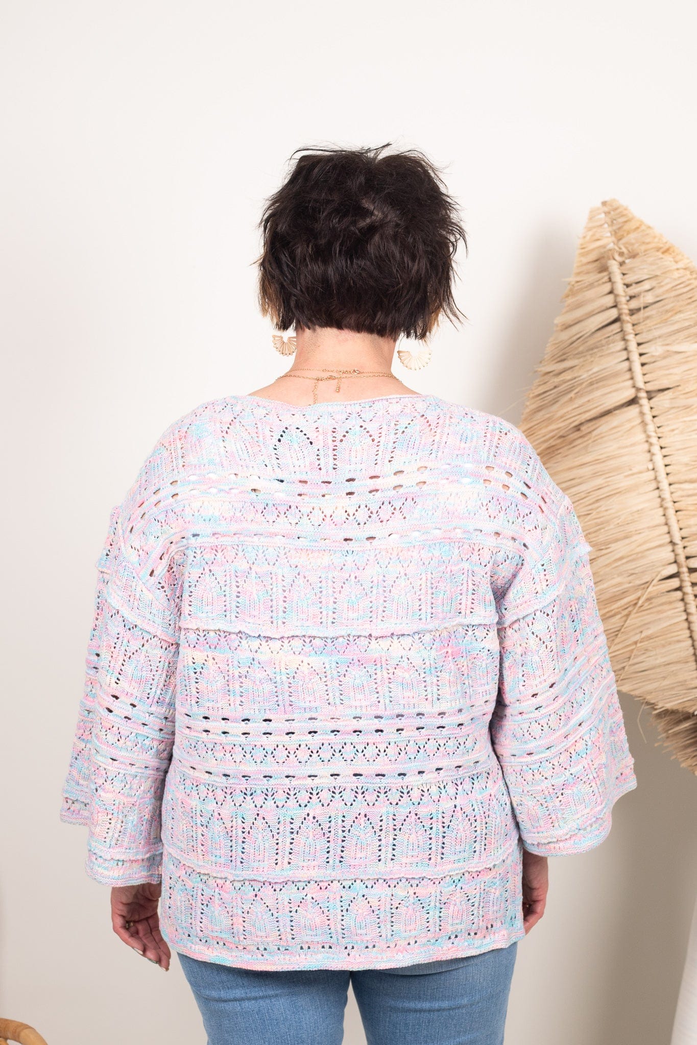 Cotton Candy Knit Sweater