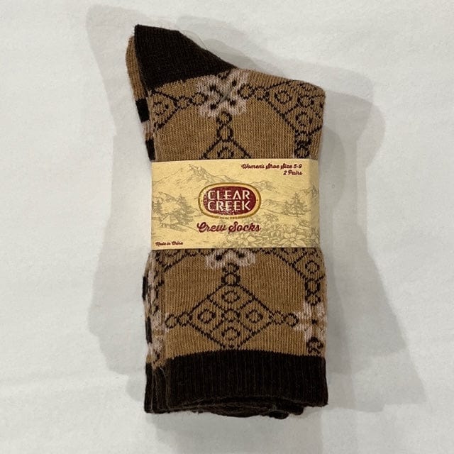 Clear Creek 2pk Crew Women's Socks