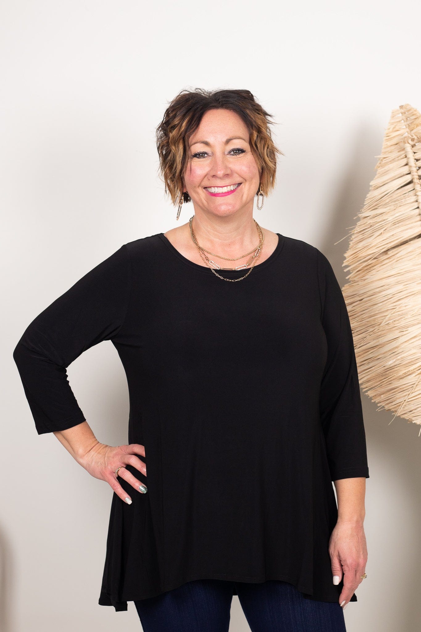Basic Black Tunic