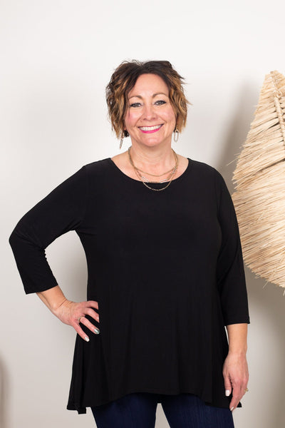 Basic Black Tunic