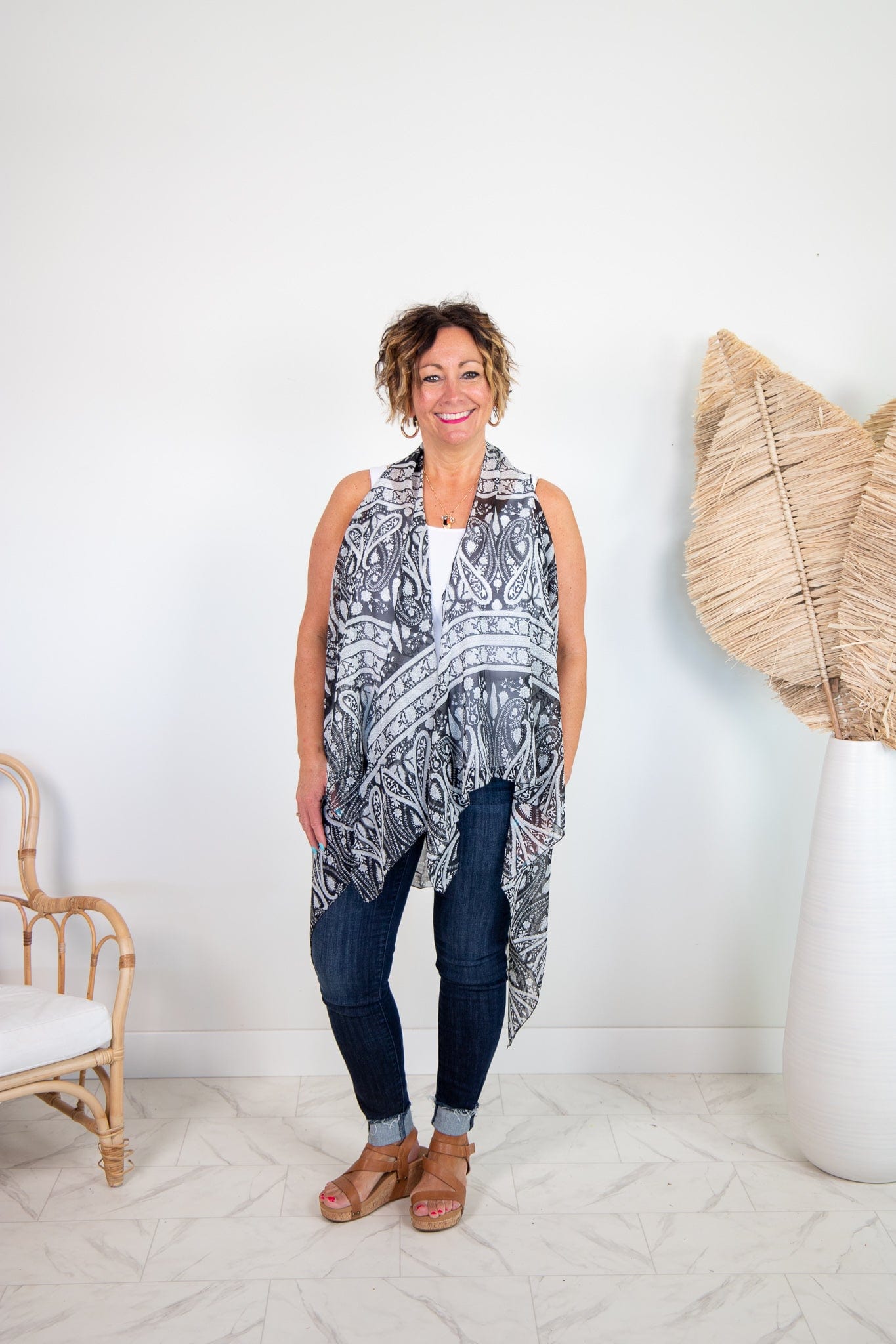 Paisley Vest