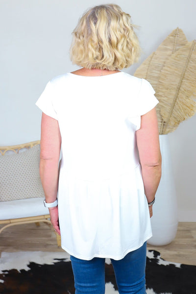 Soft Ruffle Blouse