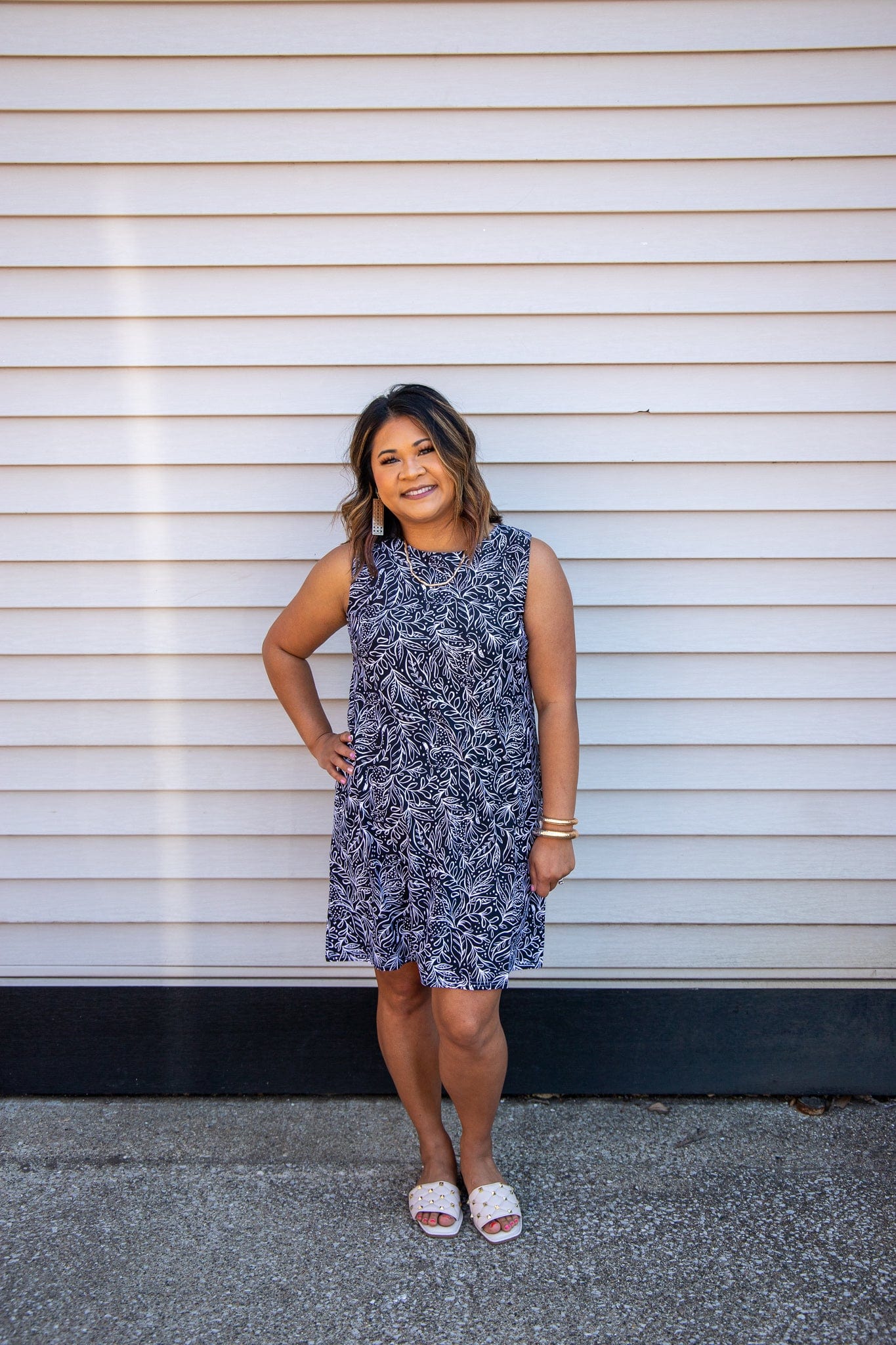 Black Jaguar Lilia Crisscross Dress