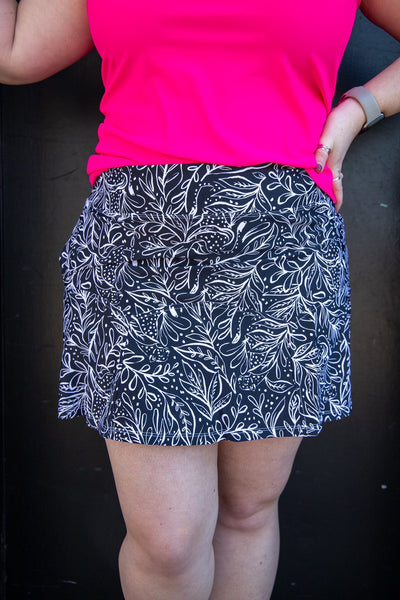Black & White Rosario Skort