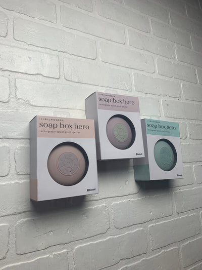 Soap Box Hero Splash-Proof Speaker