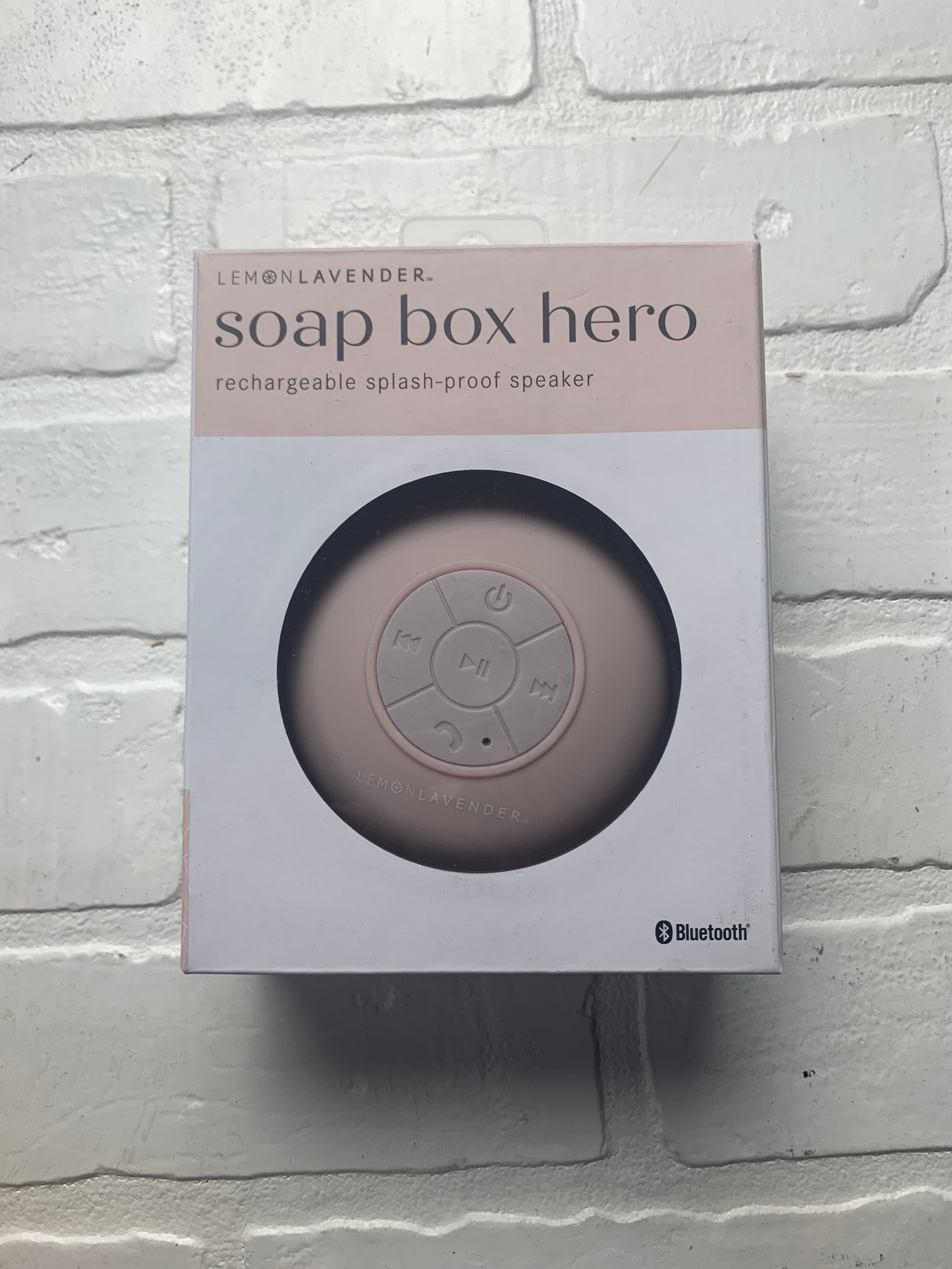 Soap Box Hero Splash-Proof Speaker