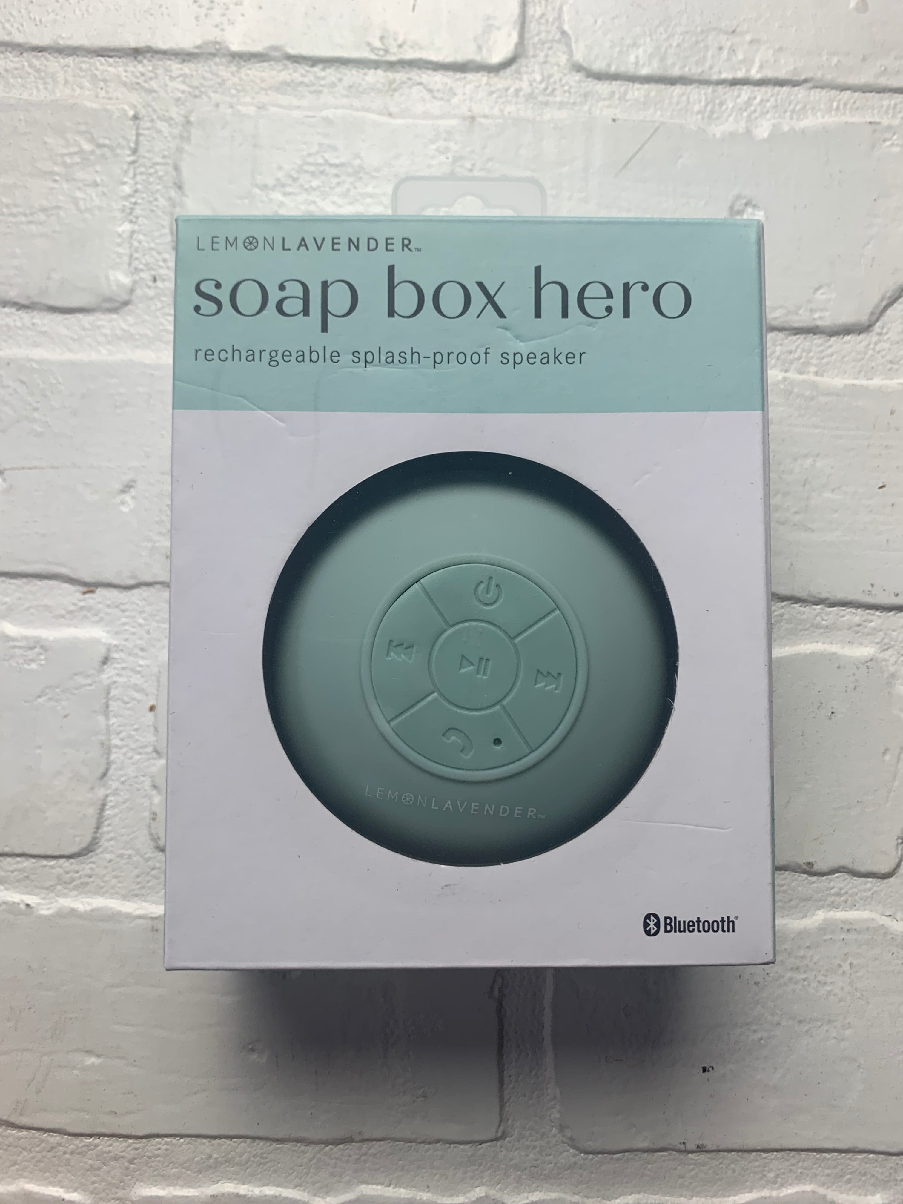 Soap Box Hero Splash-Proof Speaker