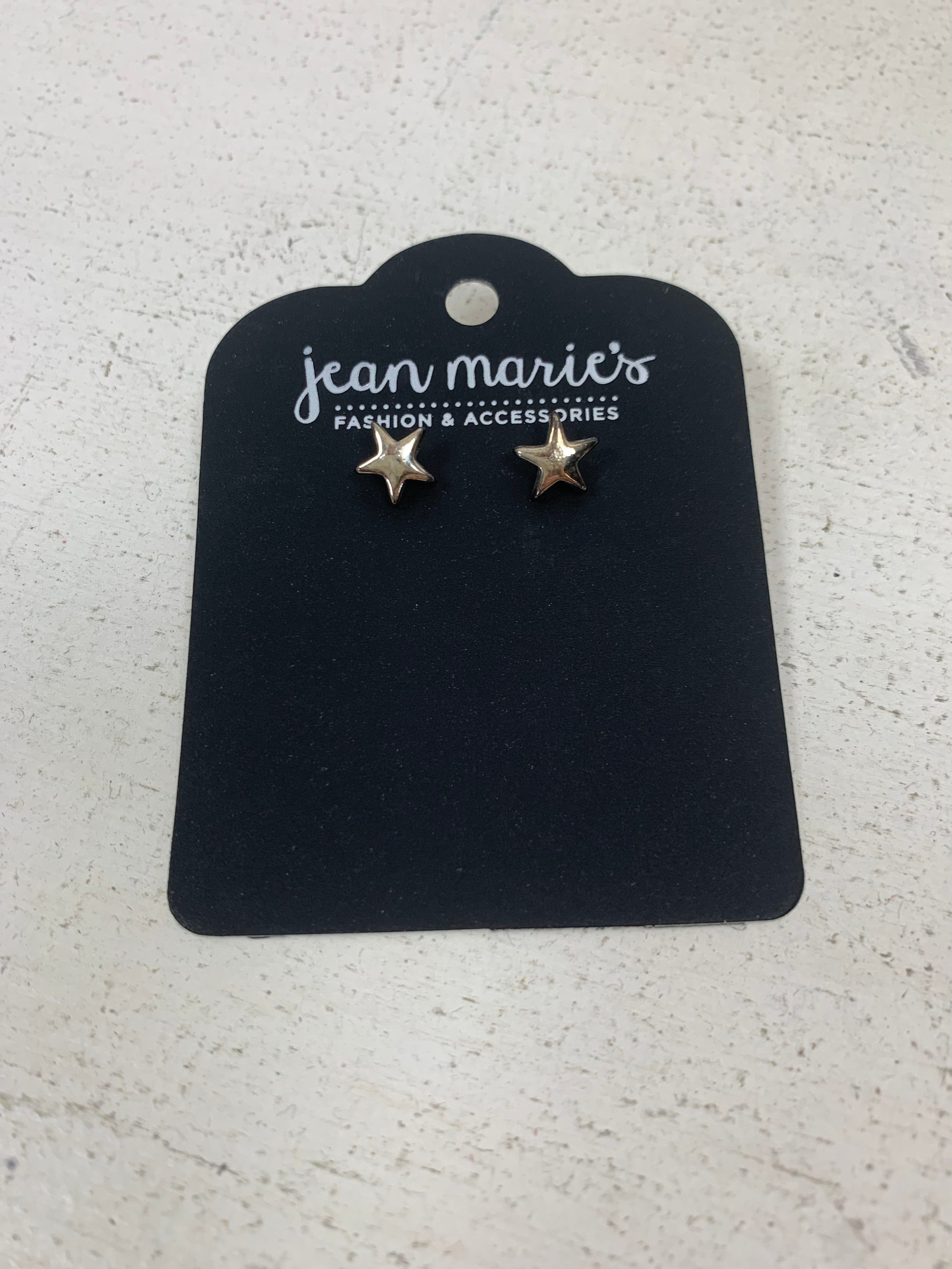 FREE W/PURCHASE Silver Star Post Earring