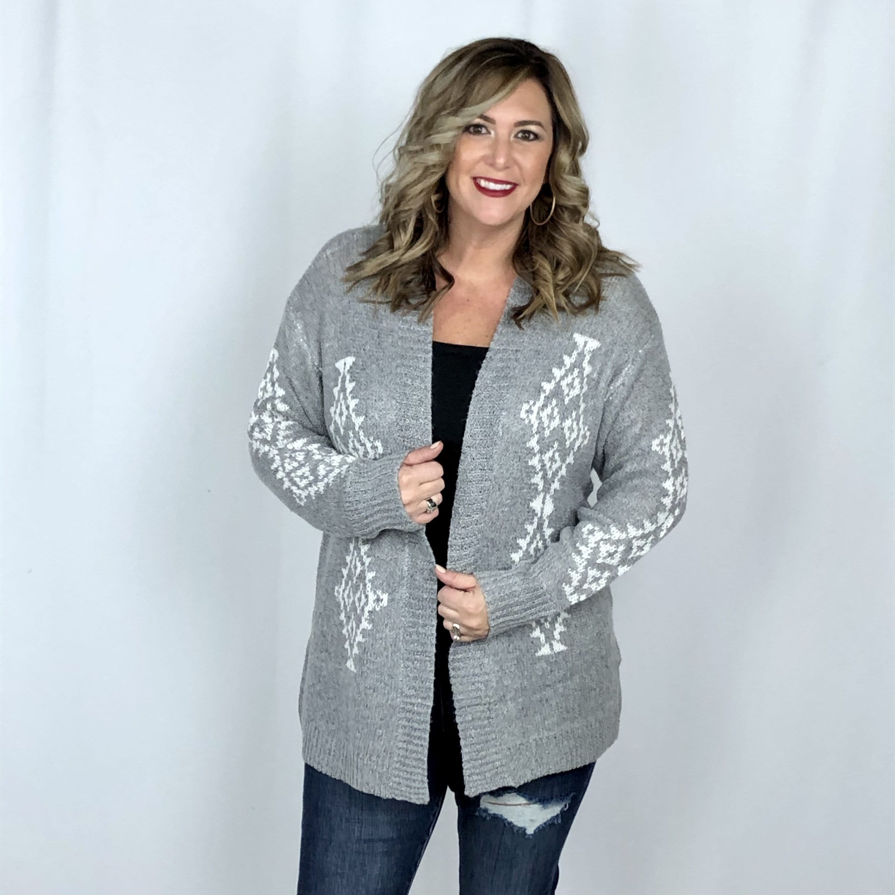 Winter Aztec Cardigan