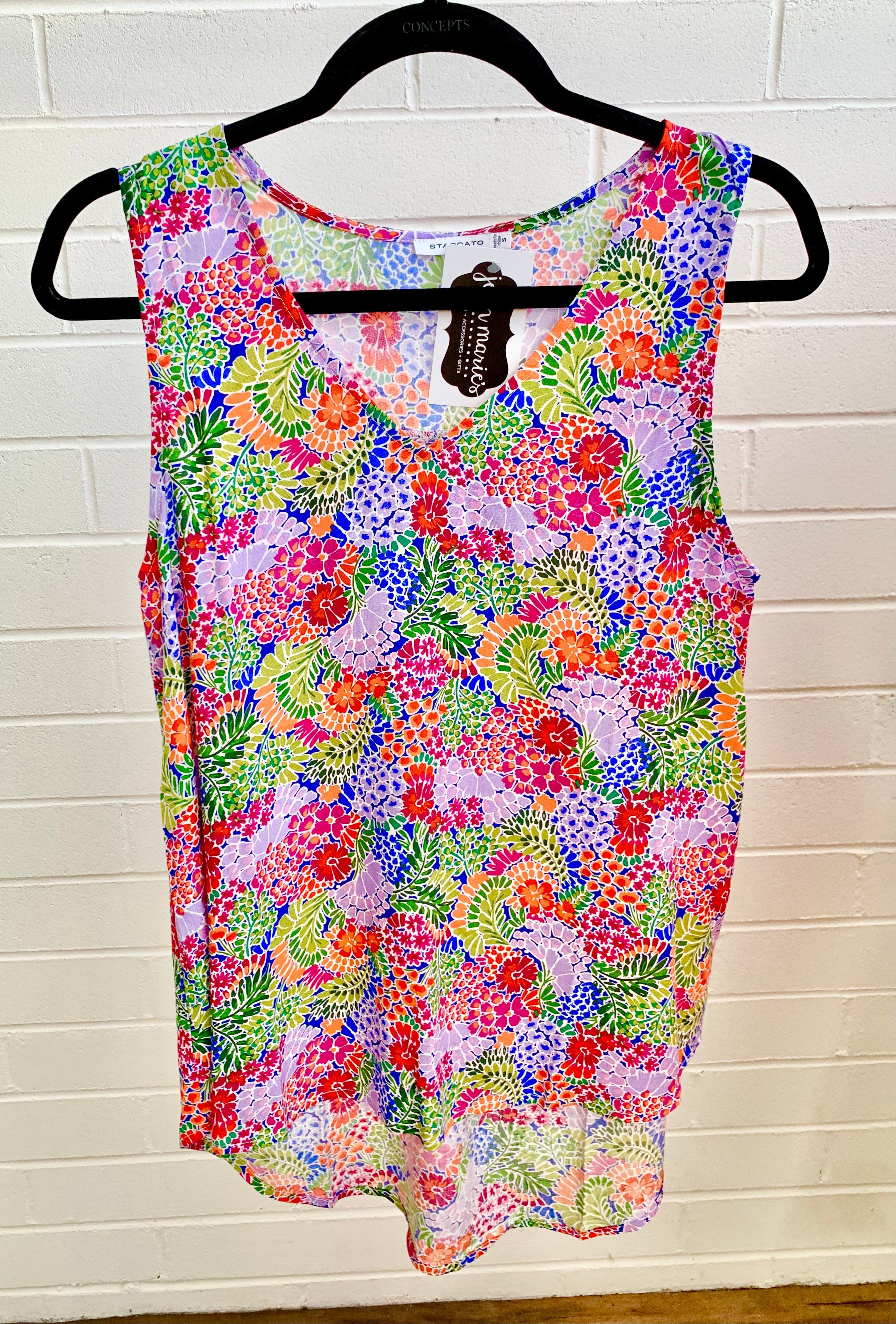 Lavender Fields of Flowers Tank