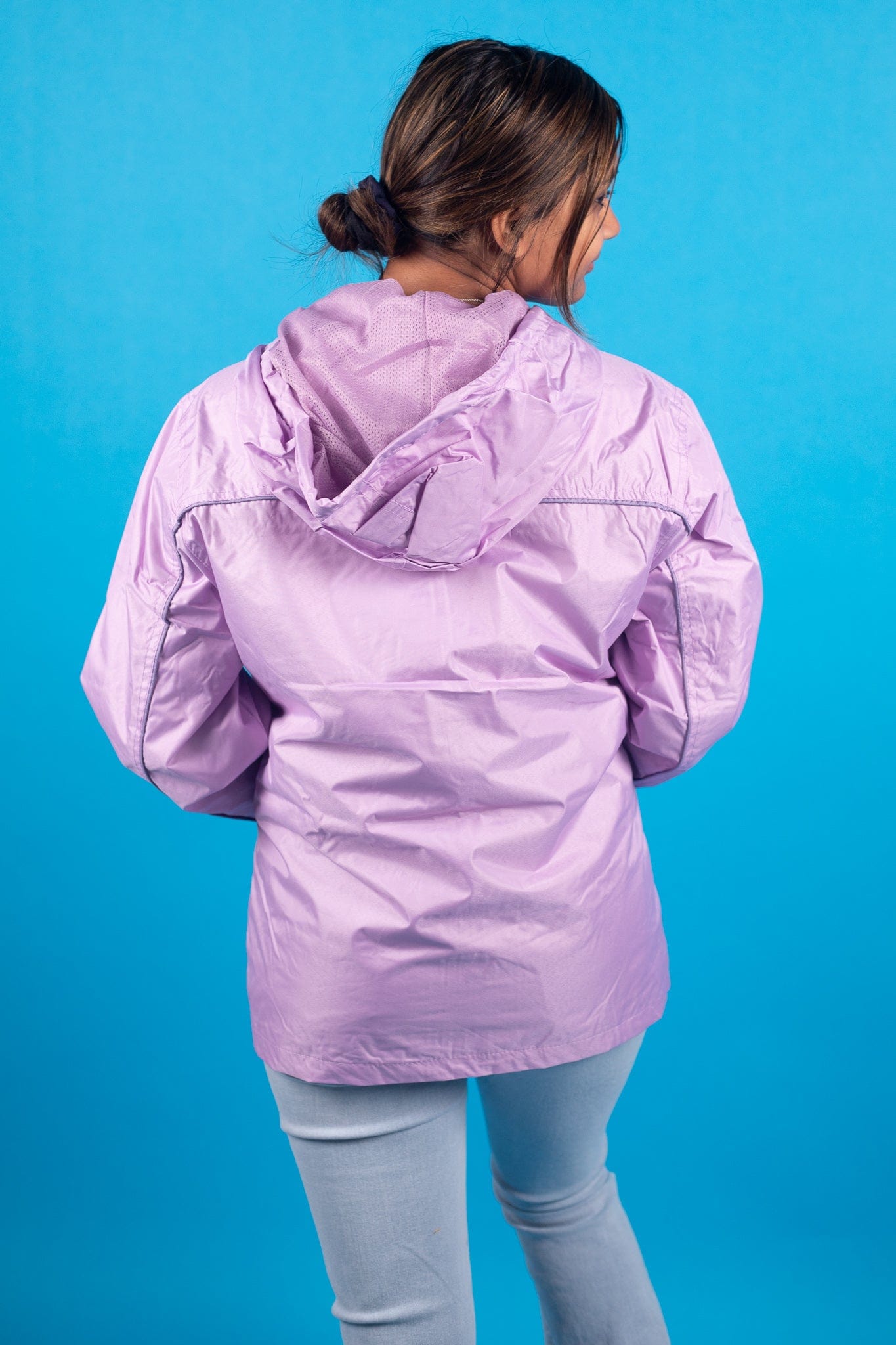 Ladies Single Piping Rain Jacket