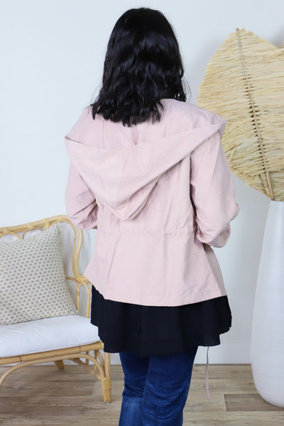 Dusty Pink Fashion Jacket