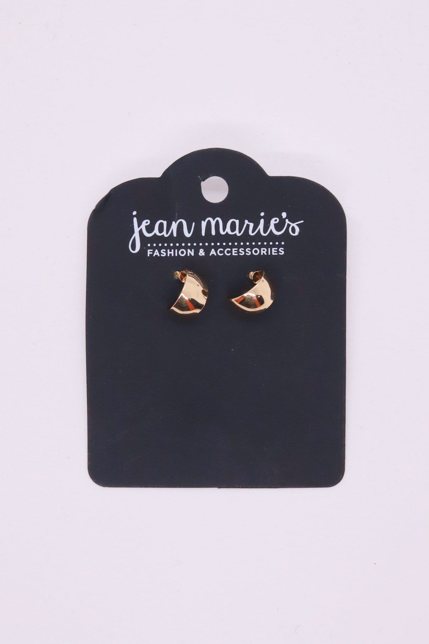 mini golden hoop earring 