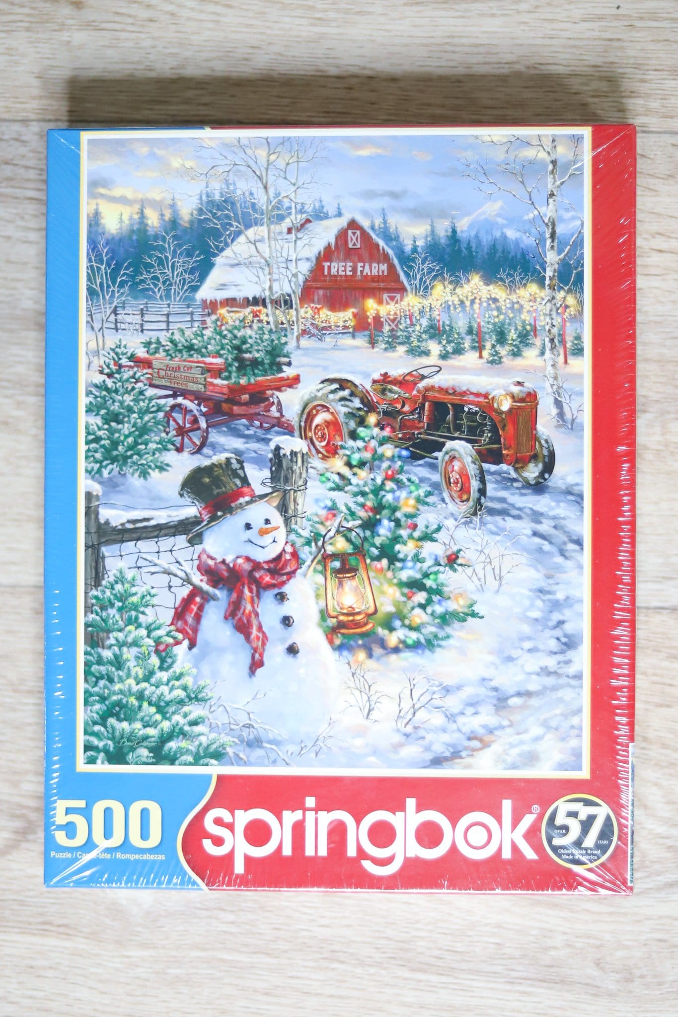 500 piece holiday puzzle