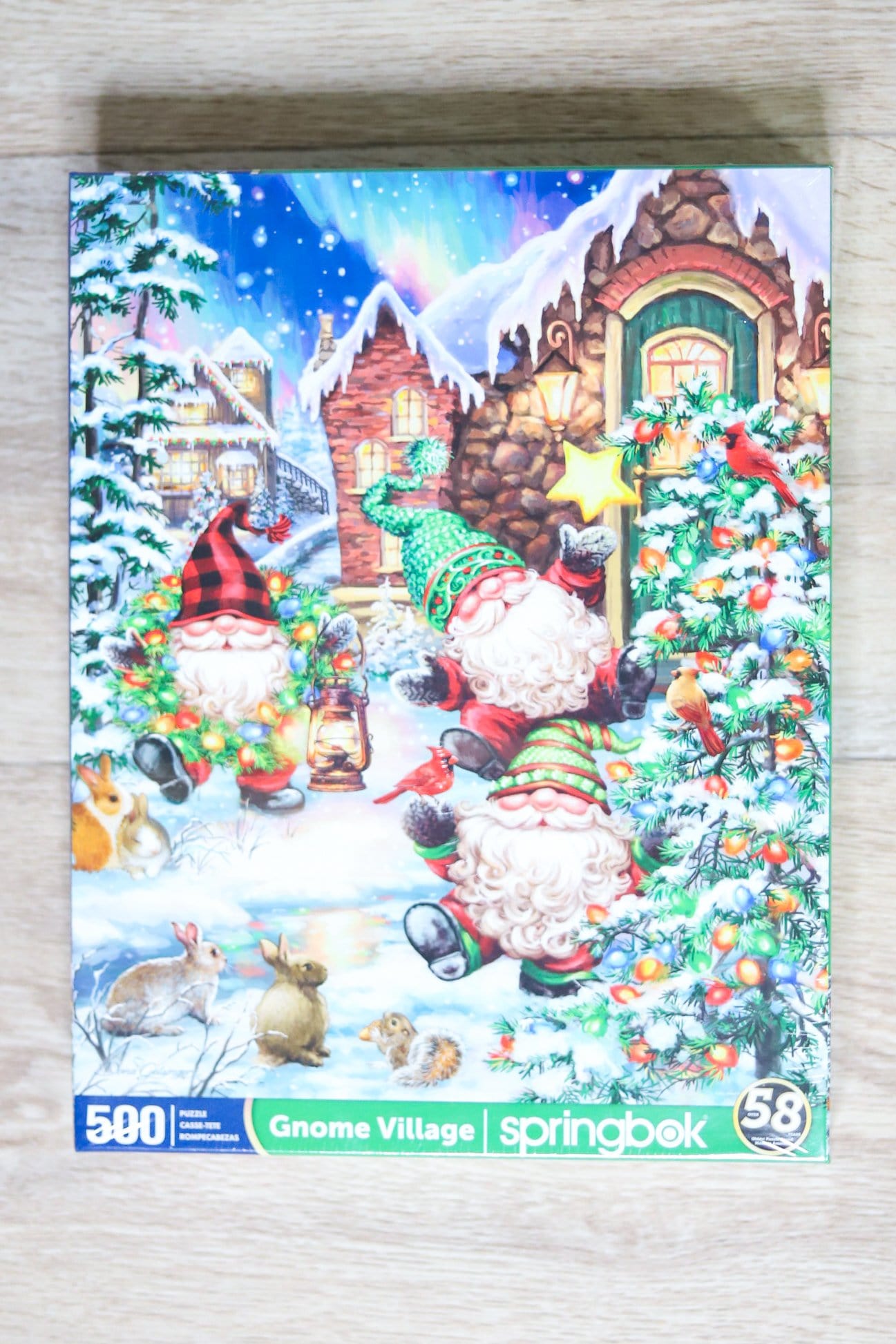 gnome village 500 piece puzzle 