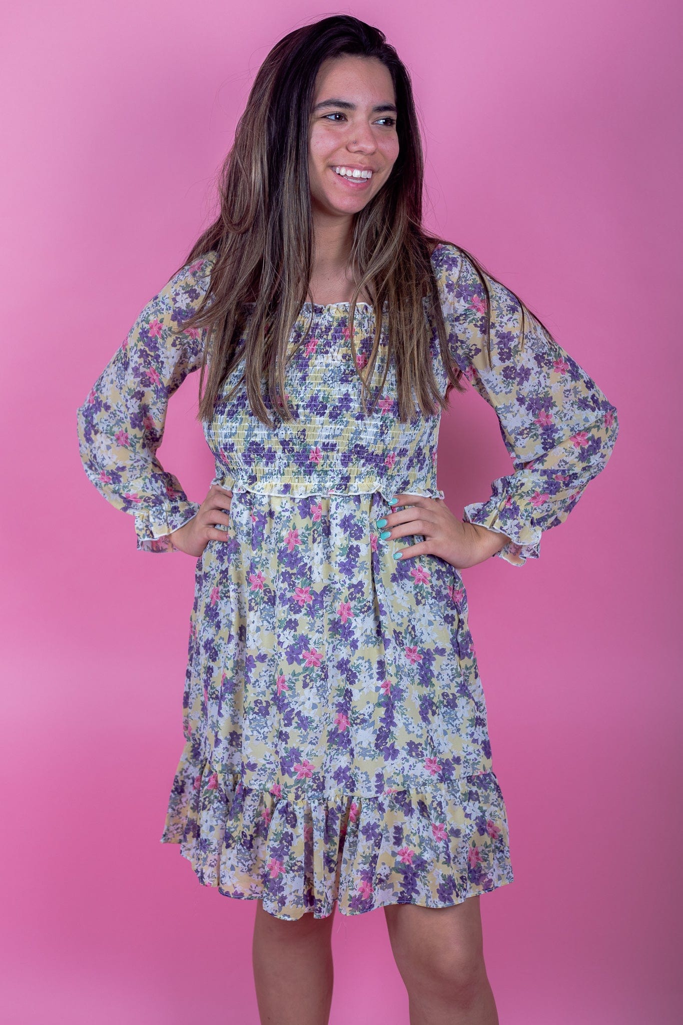 Floral Garden Brunch Dress